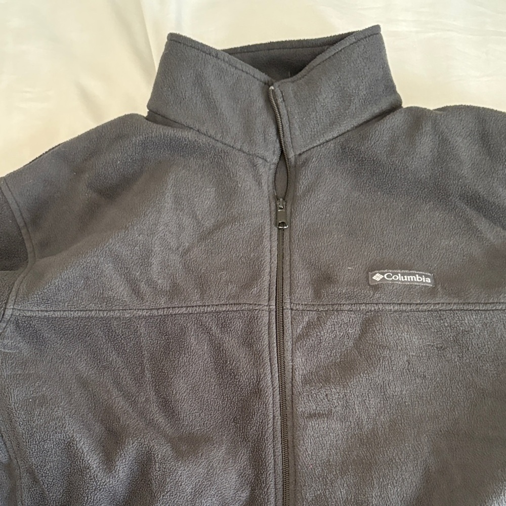 Columbia Men's Charcoal benton springs fleece Jacket